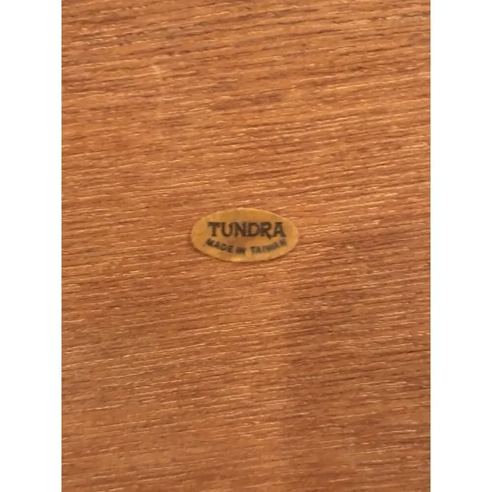 Vintage Tundra Jewelry Box 8 Drawer Wood Boho Retro MCM Mid Century Chest 80's